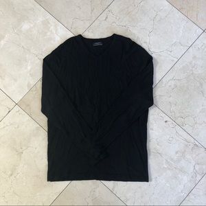 Zara Black V Neck